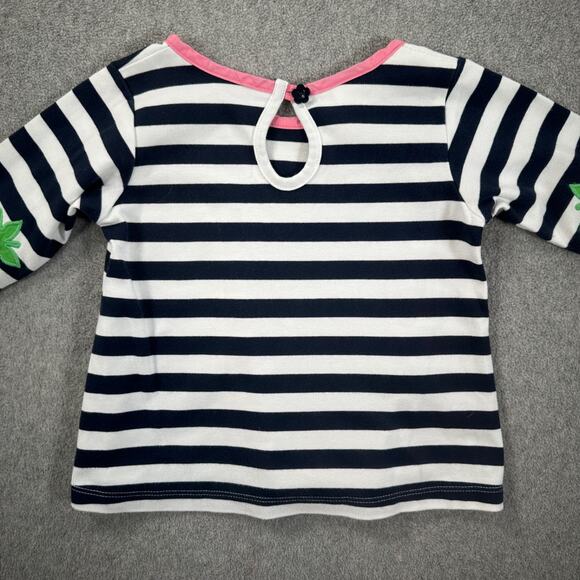 The Beaufort Bonnet Co Girls 18-24 Months Striped Top Strawberry Patch TBBC - Picture 4 of 5